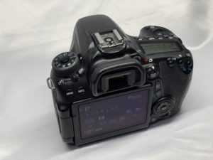 canon 70dの撮影モード故障