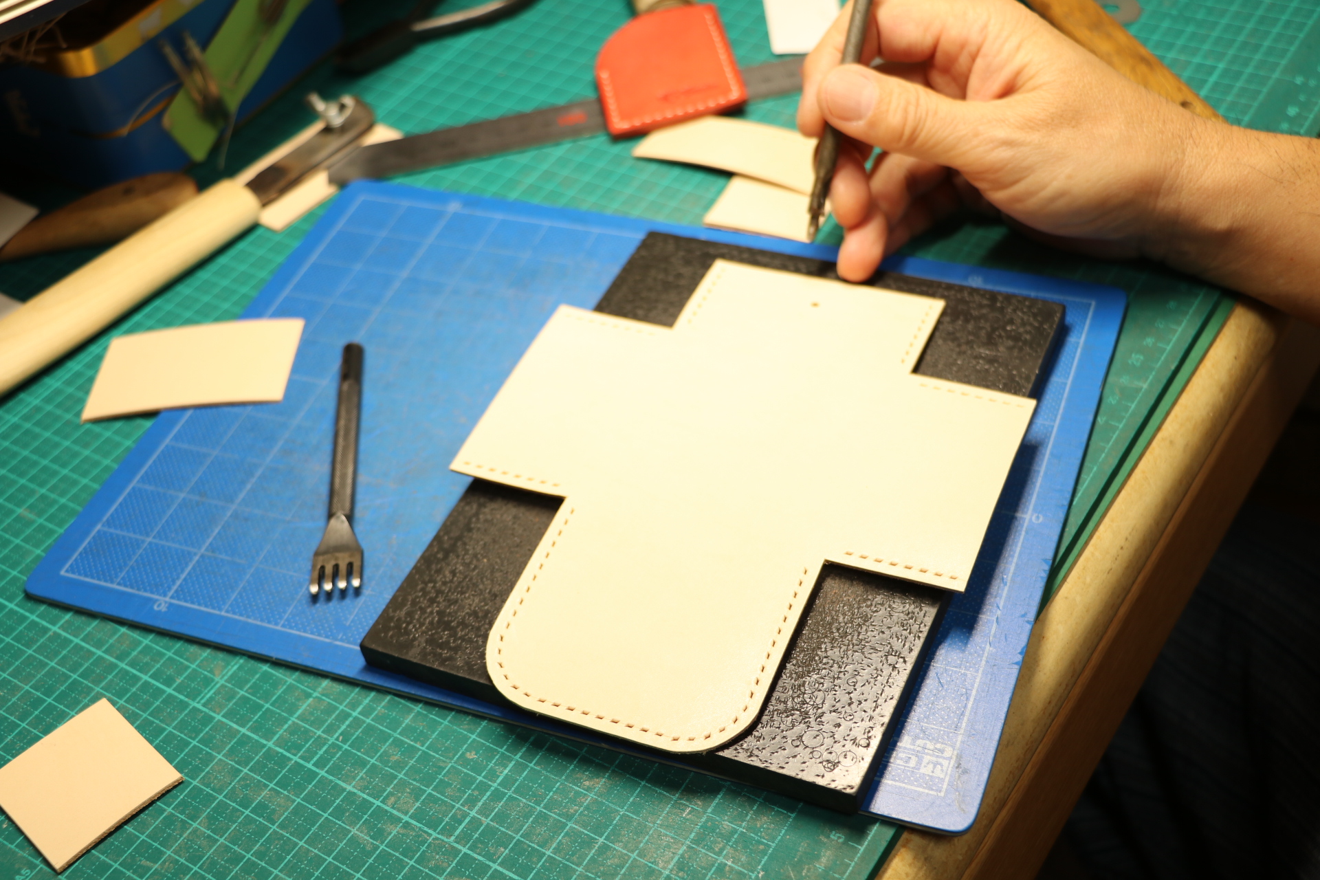 今日のオーダー（小銭入れ）