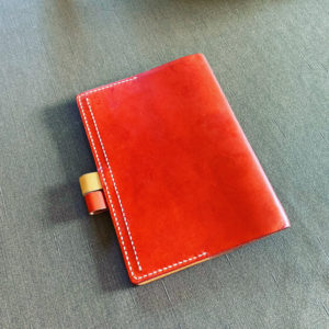 手帳カバーのその後です。