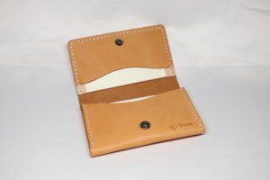 K's Cuoioのツートン名刺入れ