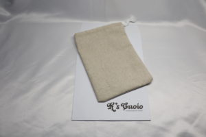 レザーアイテムK's Cuoioの巾着袋