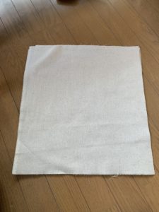 レザーアイテムK's Cuoioの巾着袋の製作2