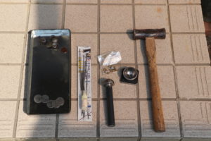 コンチョ作りの準備