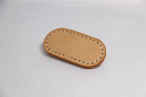 レザーアイテムK's Cuoioのバレッタ