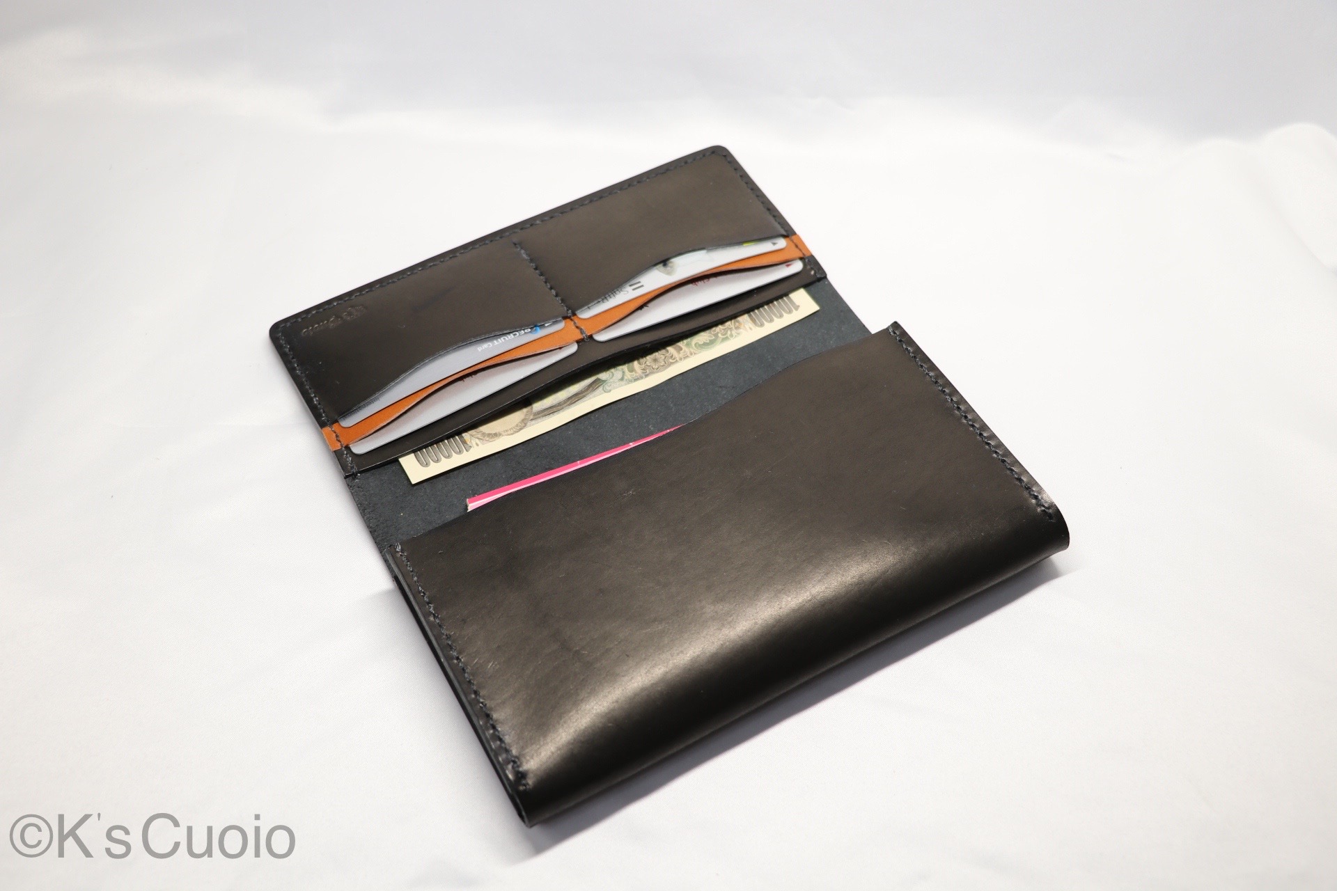 今日の製作（手帳カバー他）