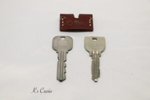 レザーアイテムK's Cuoioのキーカバー