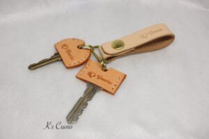 レザーアイテムK's Cuoioのキーカバー