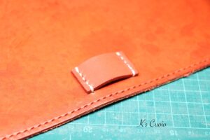 レザーアイテムK's Cuoioの手帳カバーリメイク