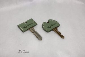 鍵の持ち手とか、キーヘッド