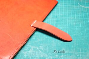レザーアイテムK's Cuoioの手帳カバーリメイク
