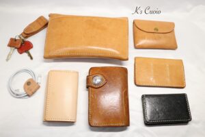 レザーアイテムK's Cuoioの愛用革製品