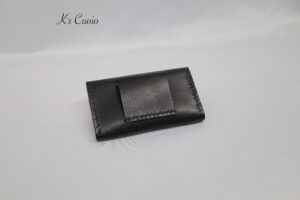 レザーアイテムK's Cuoioのベルト通し型カードケース