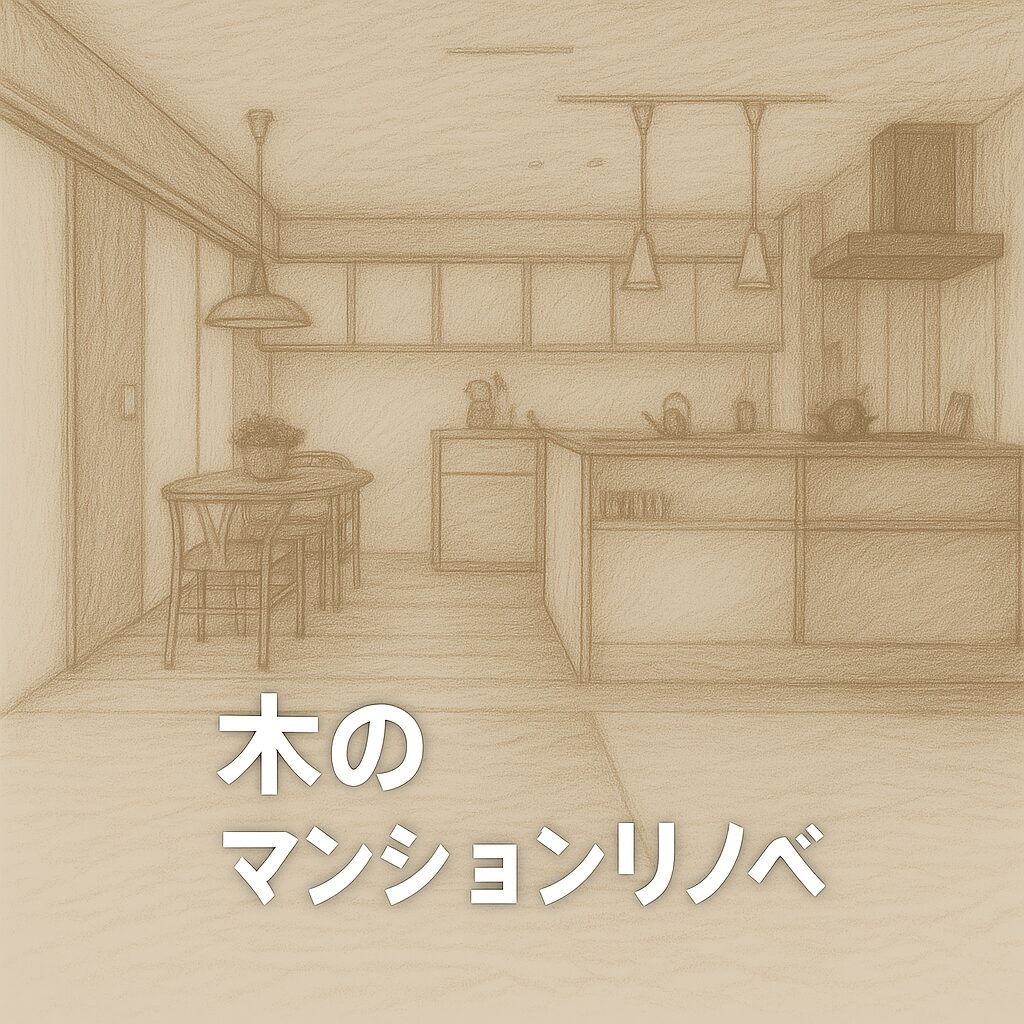 木のマンションリノベ30