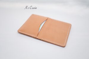 レザーアイテムK's Cuoio 仕様変更 パスケース